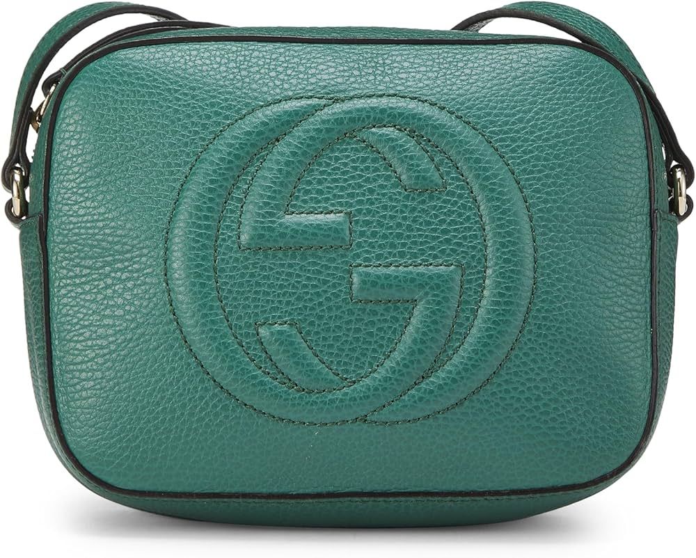 Amazon.com: Gucci, Pre-Loved Green Grained Leather Soho Disco, Green : Luxury Stores | Amazon (US)