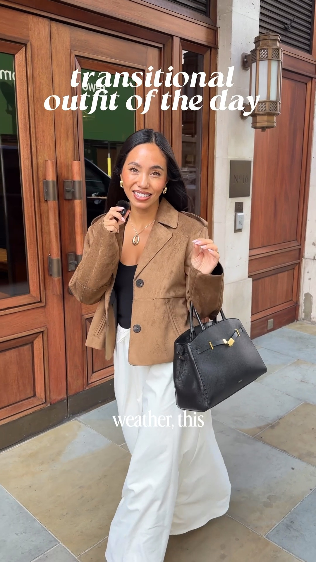 What I’m wearing for this in between weather 🍂 faux suede jacket (size small), maxi skirt, thong sandals, DeMellier Hudson bag

#LTKuk #LTKautumn #LTKstyletip