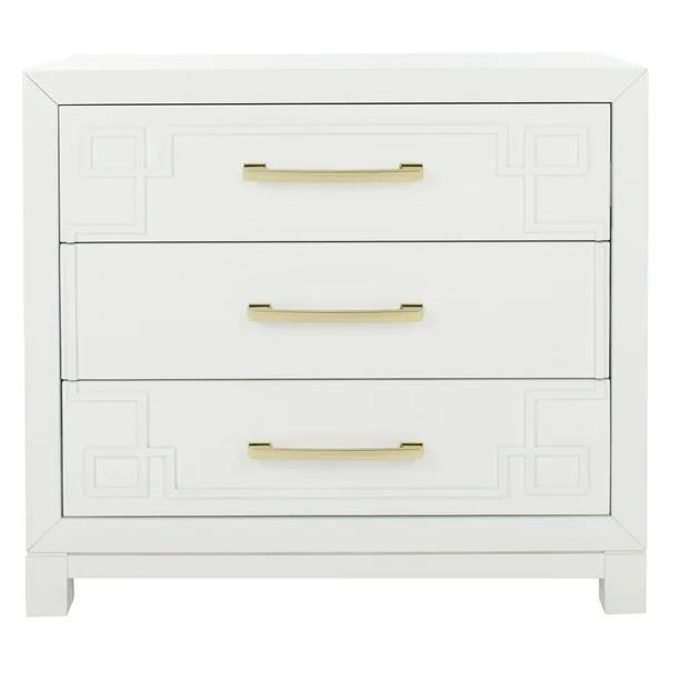 Safavieh Raina Contemporary Solid 3 Drawer Chest - Walmart.com | Walmart (US)