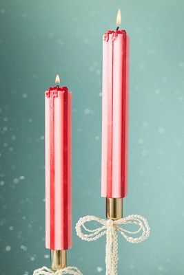 Gift Box Taper Candles, Set of 2 | Anthropologie (US)