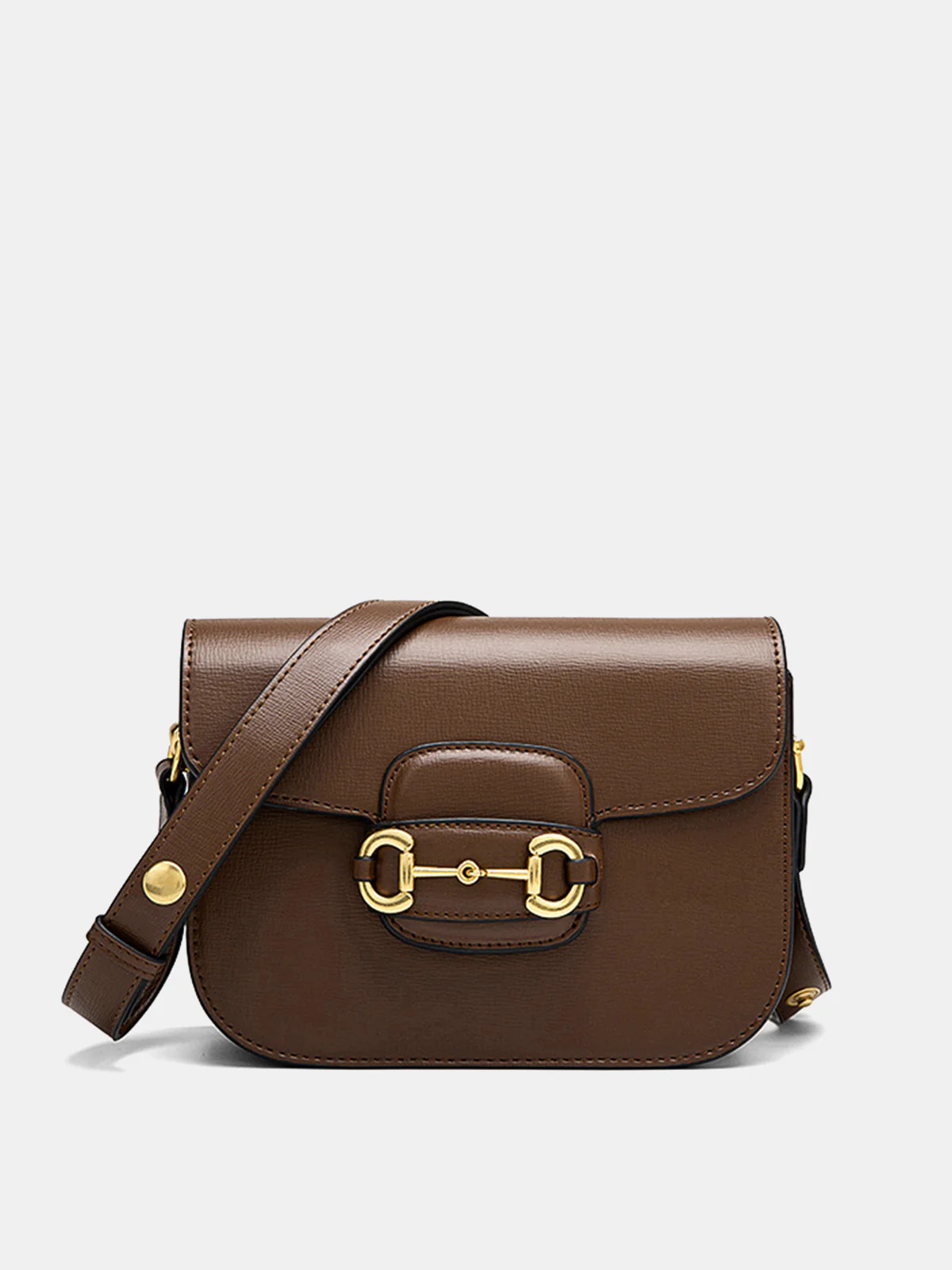 Horsebit Crossbody Saddle Bag | Commense