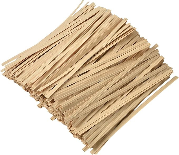500 Pcs 5" Kraft Paper Paper Twist Ties Reusable Bread Ties, for Party Cello Candy Bread Coffee B... | Amazon (US)