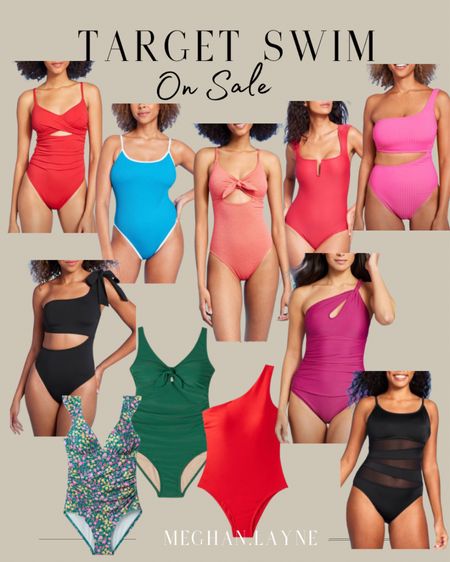 Target women’s swimsuits on sale! 

#LTKSeasonal #LTKSwim