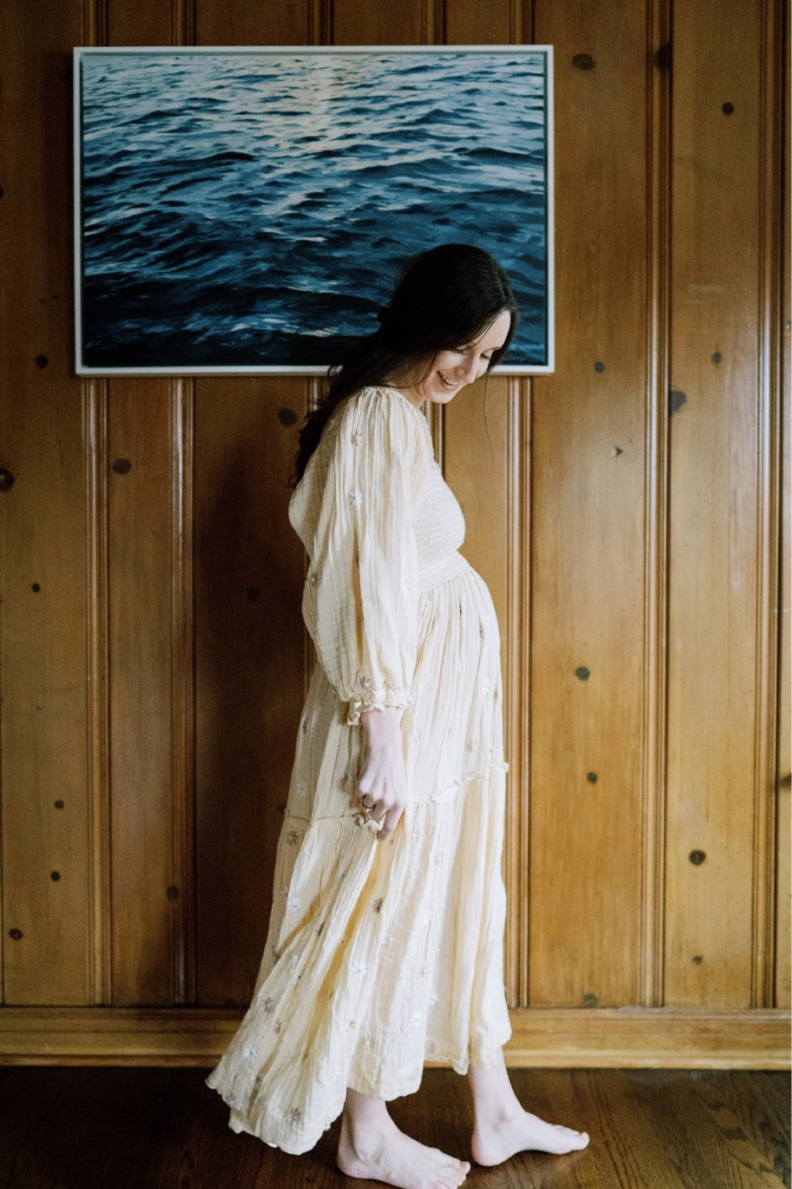 xs in the cutest dress for bump or no bump- fits well and so flowy & comfy

#LTKbump #LTKfamily