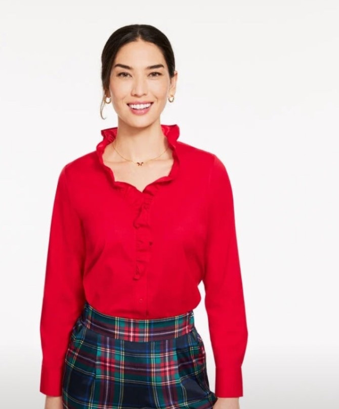 Talbot’s Ruffle Shirt

#LTKWorkwear #LTKFindsUnder100 #LTKHoliday
