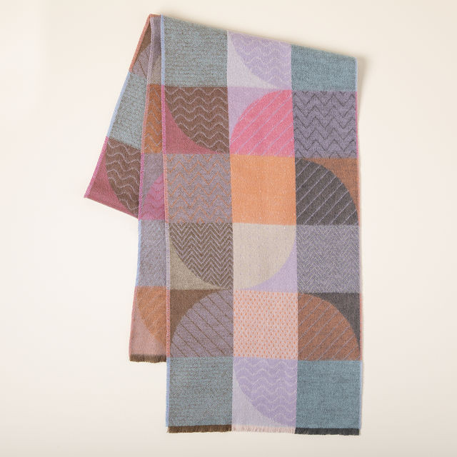 Recycled Patchwork Scarf | UncommonGoods