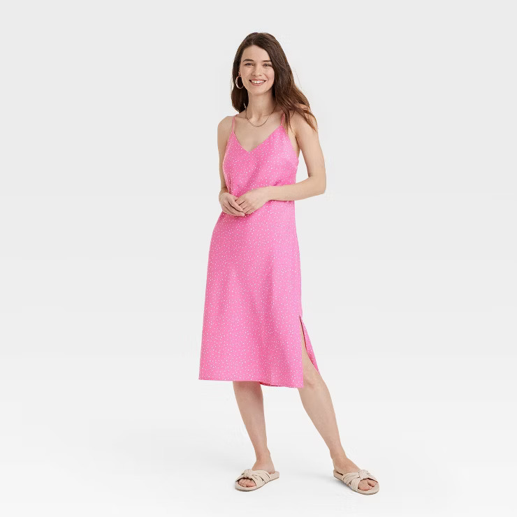 Women's V-Neck Slip Dress - A New Day™ | Target
