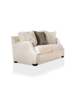 Furniture of America Quavo Upholstered Loveseat | Macys (US)