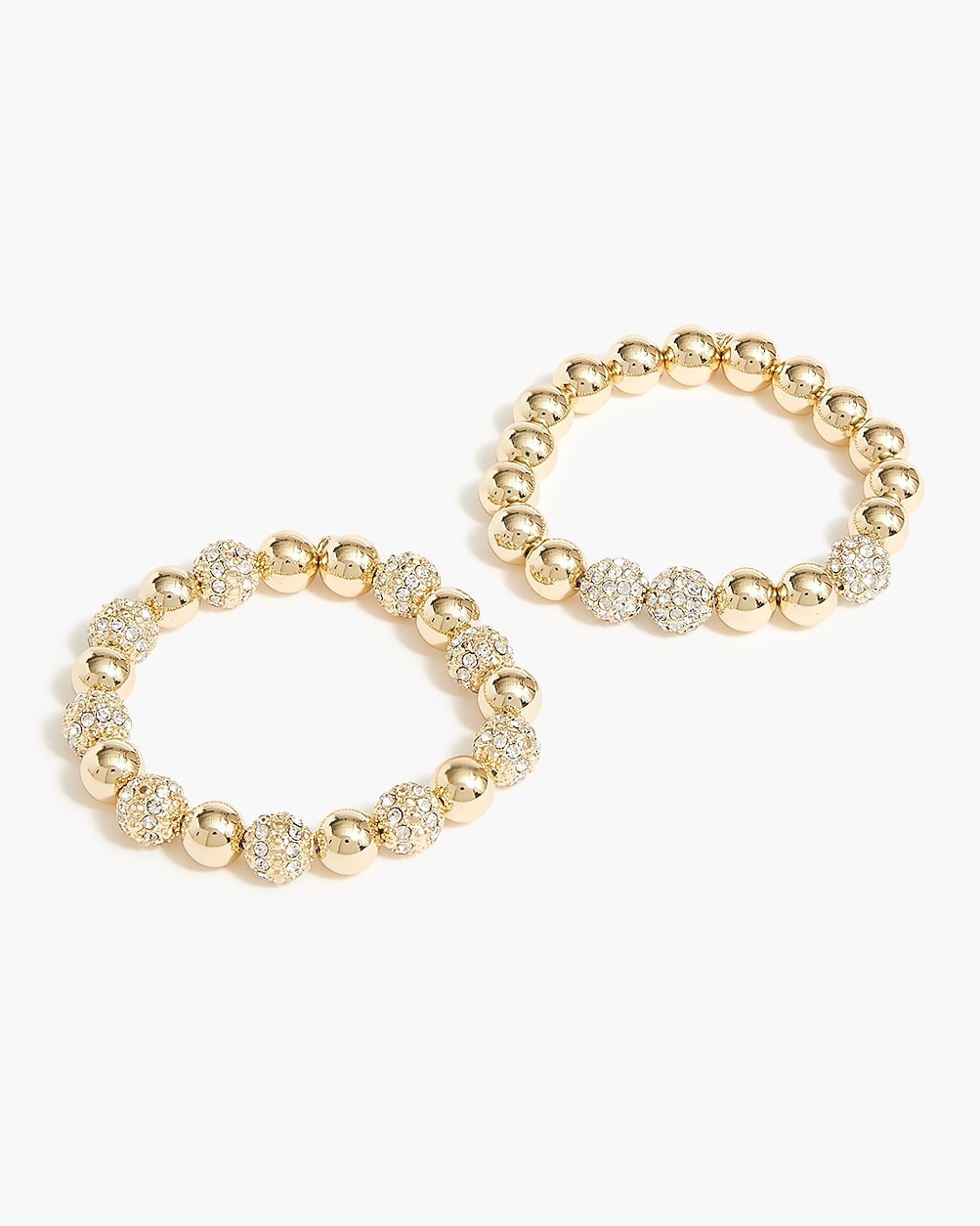 Pavé bracelets set | J.Crew Factory