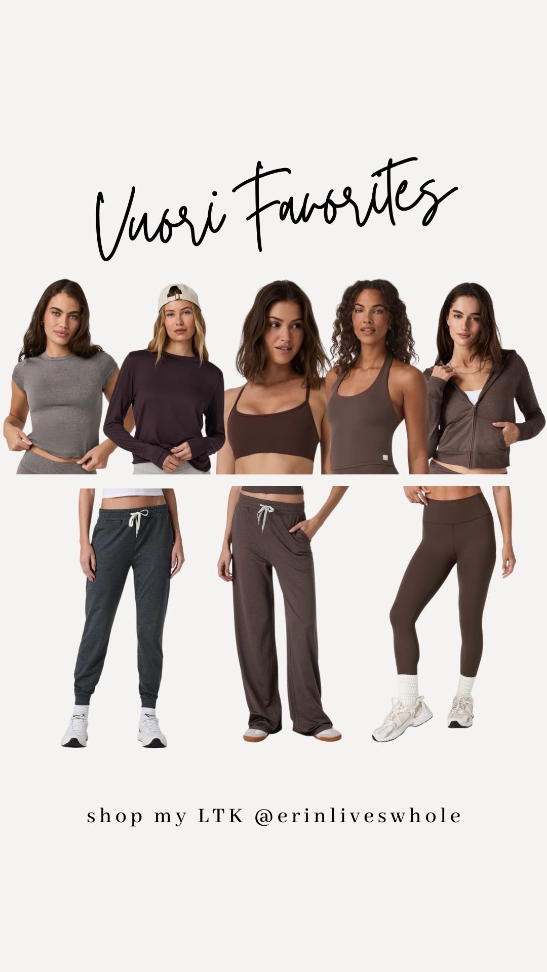 Vuori Favorites 🤎 @vuoriclothing #vuoripartner


#LTKStyleTip #LTKActive #LTKFindsUnder100