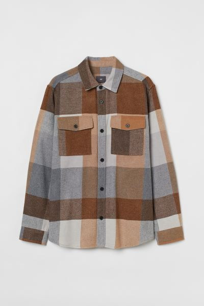 Twill Overshirt | H&M (US + CA)