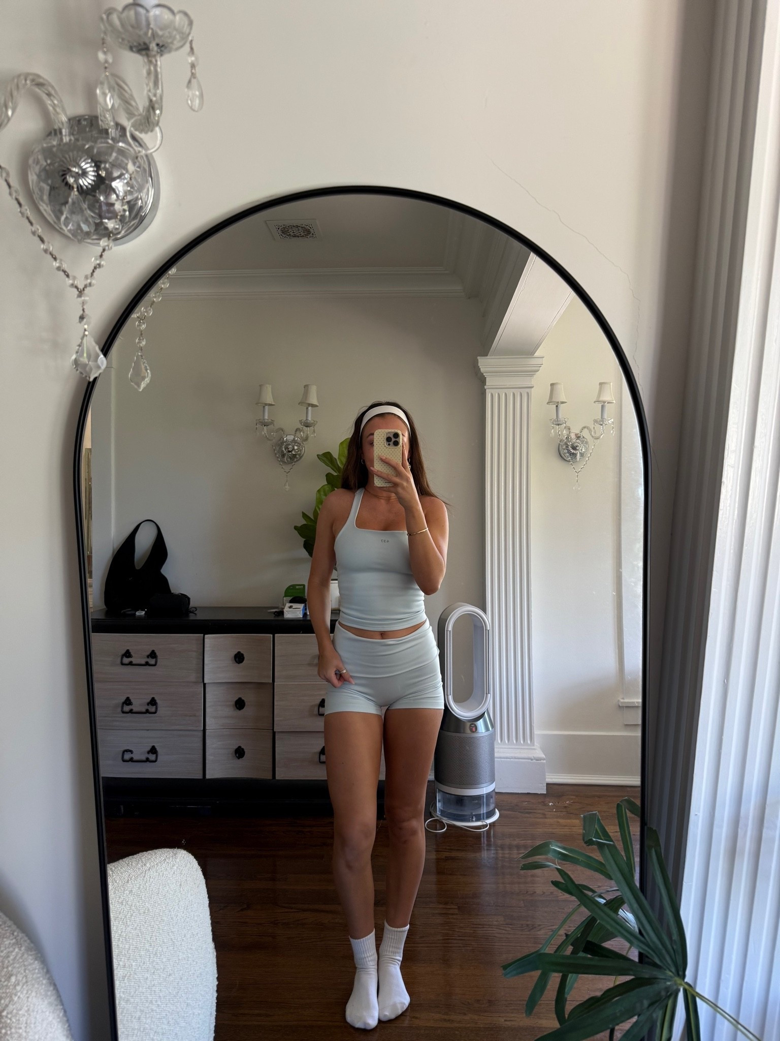 pilates fit of the day 
wearing a small top and bottom 🦋
