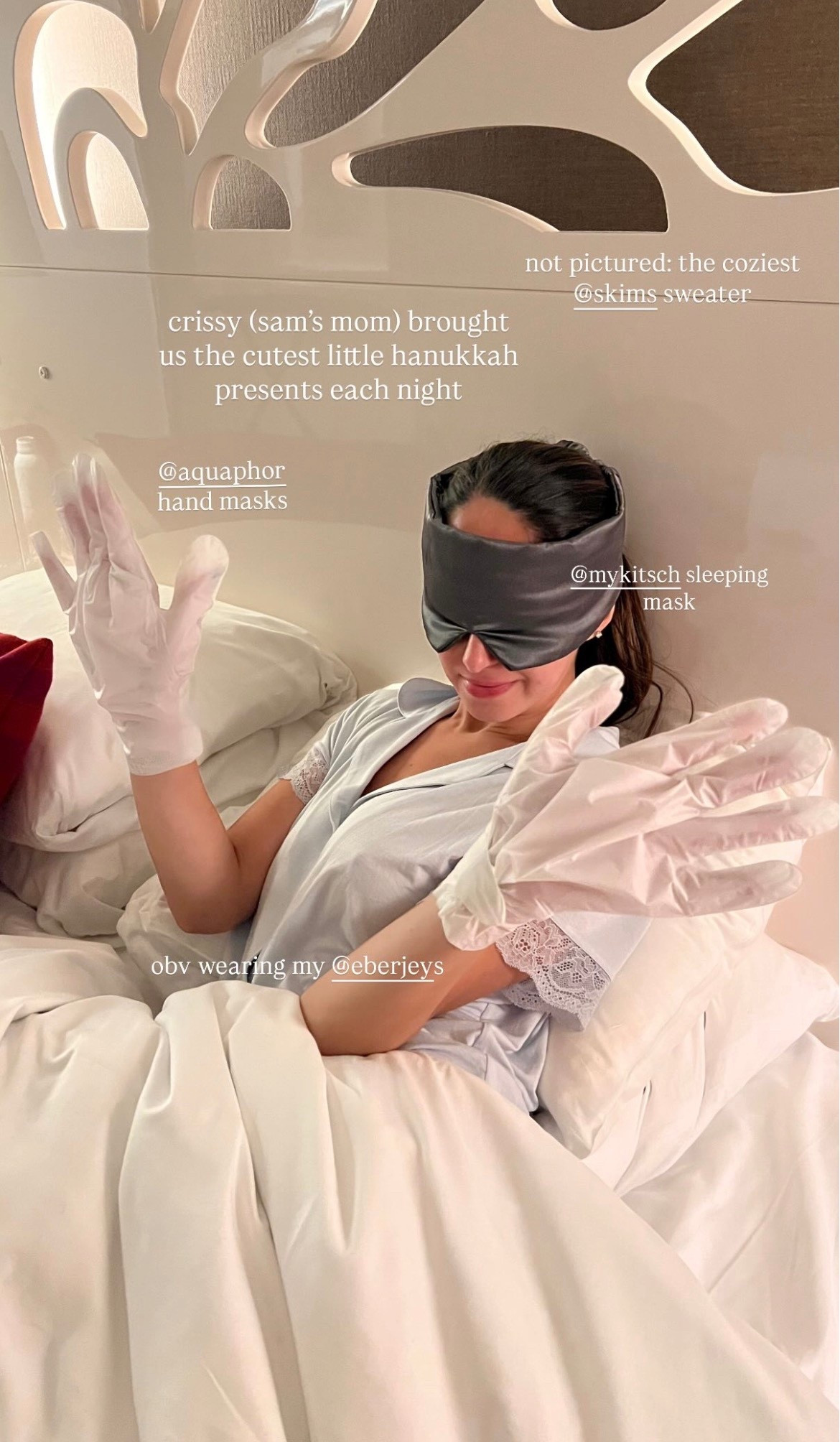 sam’s mom brought us the cutest little Hanukkah presents each night! 🖤 

#LTKHoliday #LTKmorningroutine #LTKselfcare