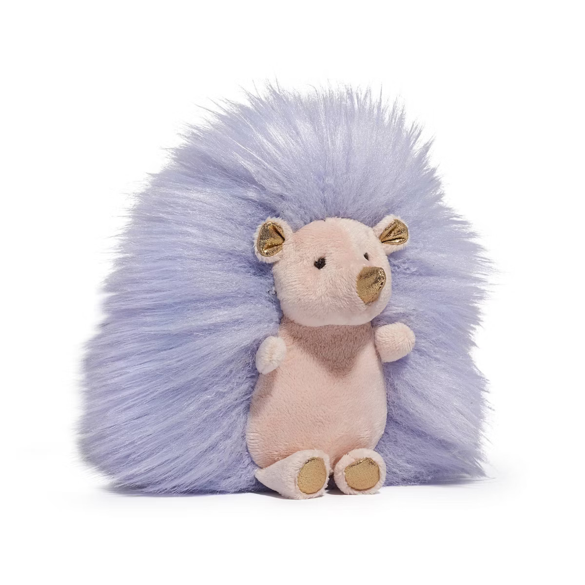 FAO Schwarz 6" Sparklers Lavender Gold Hedgehog Toy Plush | Target
