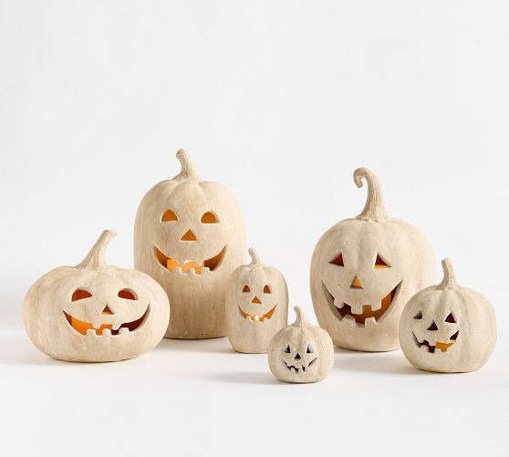 Handmade Terracotta Jack O' Lantern | Pottery Barn (US)