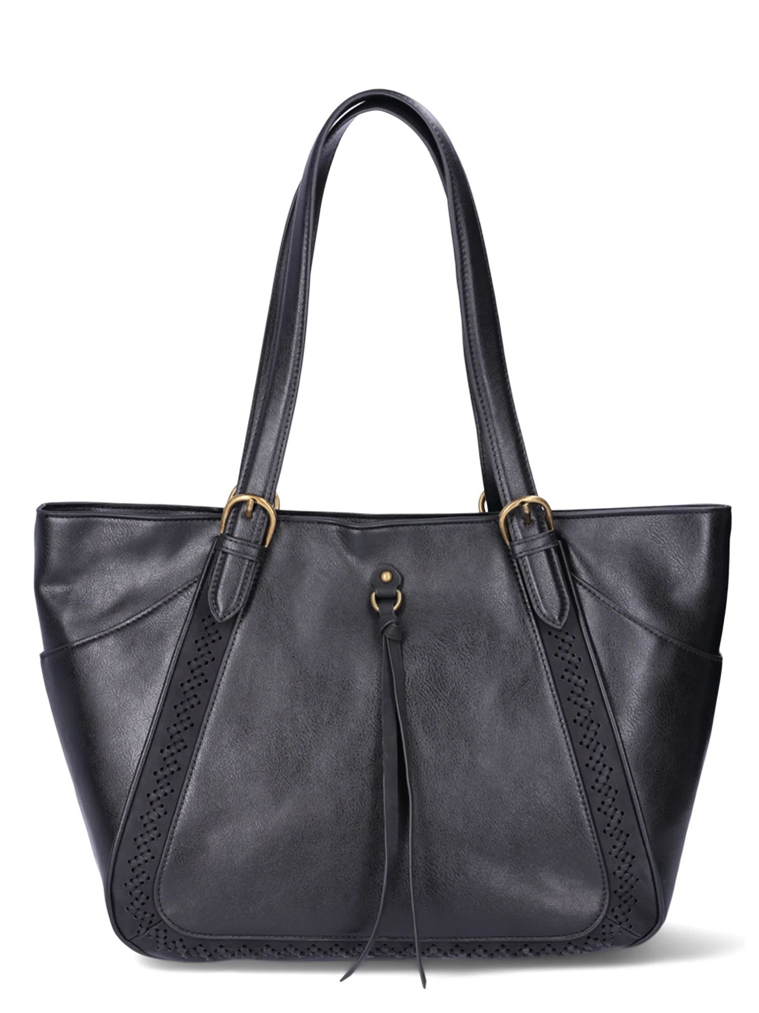 The Pioneer Woman Caroline Handbag Tote, Black | Walmart (US)