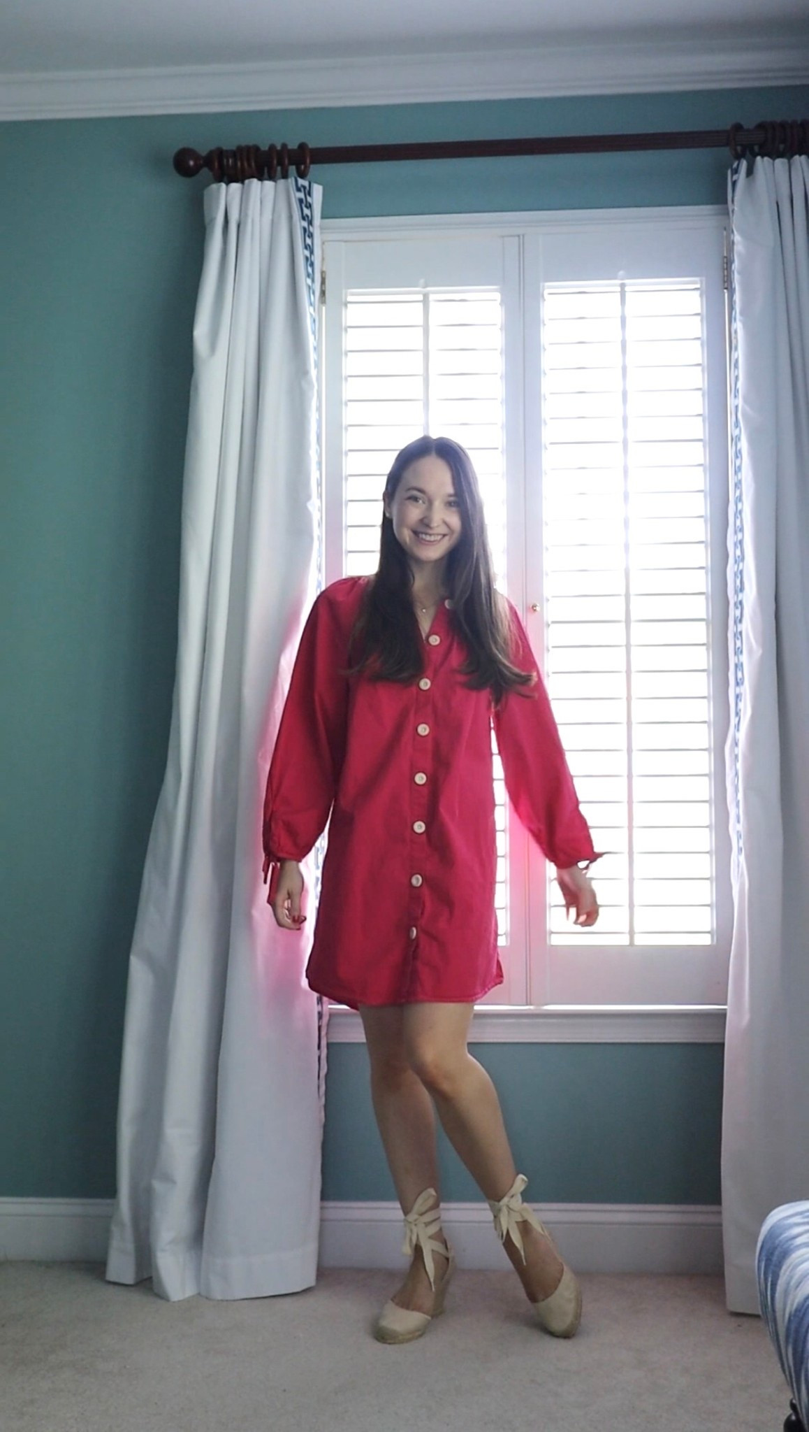 30 Days of Dresses, day 8 🩷 This was one of my favorites in the early postpartum days at the end of last summer 
