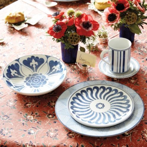 Bunny Williams Campbell House Dinnerware Collection | Ballard Designs | Ballard Designs, Inc.