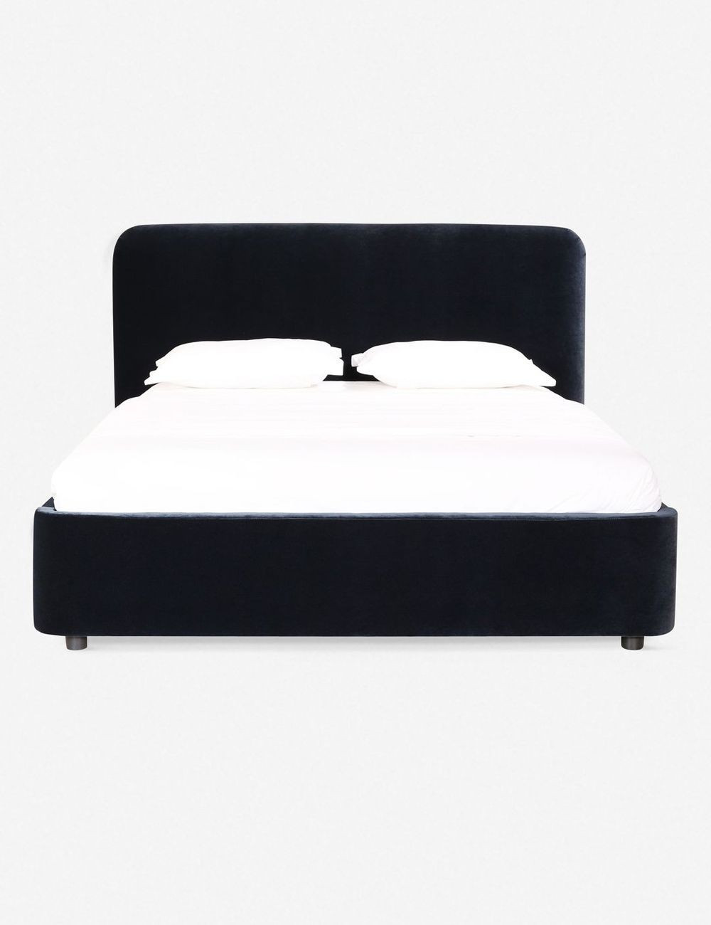 Zien Bed, Blue Velvet | Lulu and Georgia 