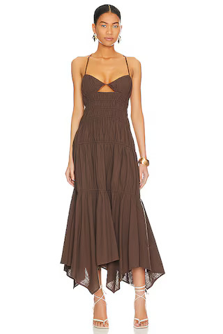 SNDYS Tahlia Dress in Chocolate from Revolve.com | Revolve Clothing (Global)
