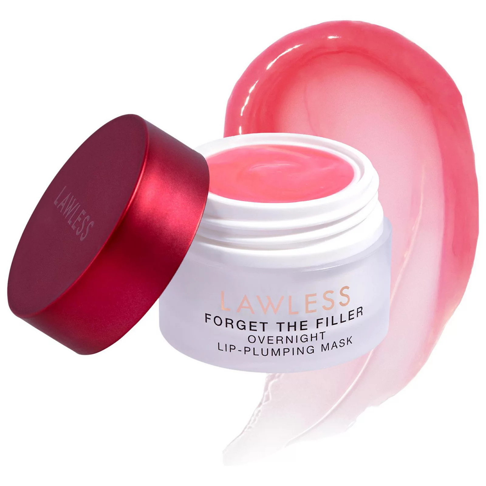 LAWLESS Forget The Filler Overnight Lip Plumping Mask, Size: .28 Oz, Cherry White | Kohl's