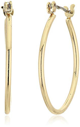 Nine West Women's Teardrop Hoop Earrings Gold Tone | Amazon (US)