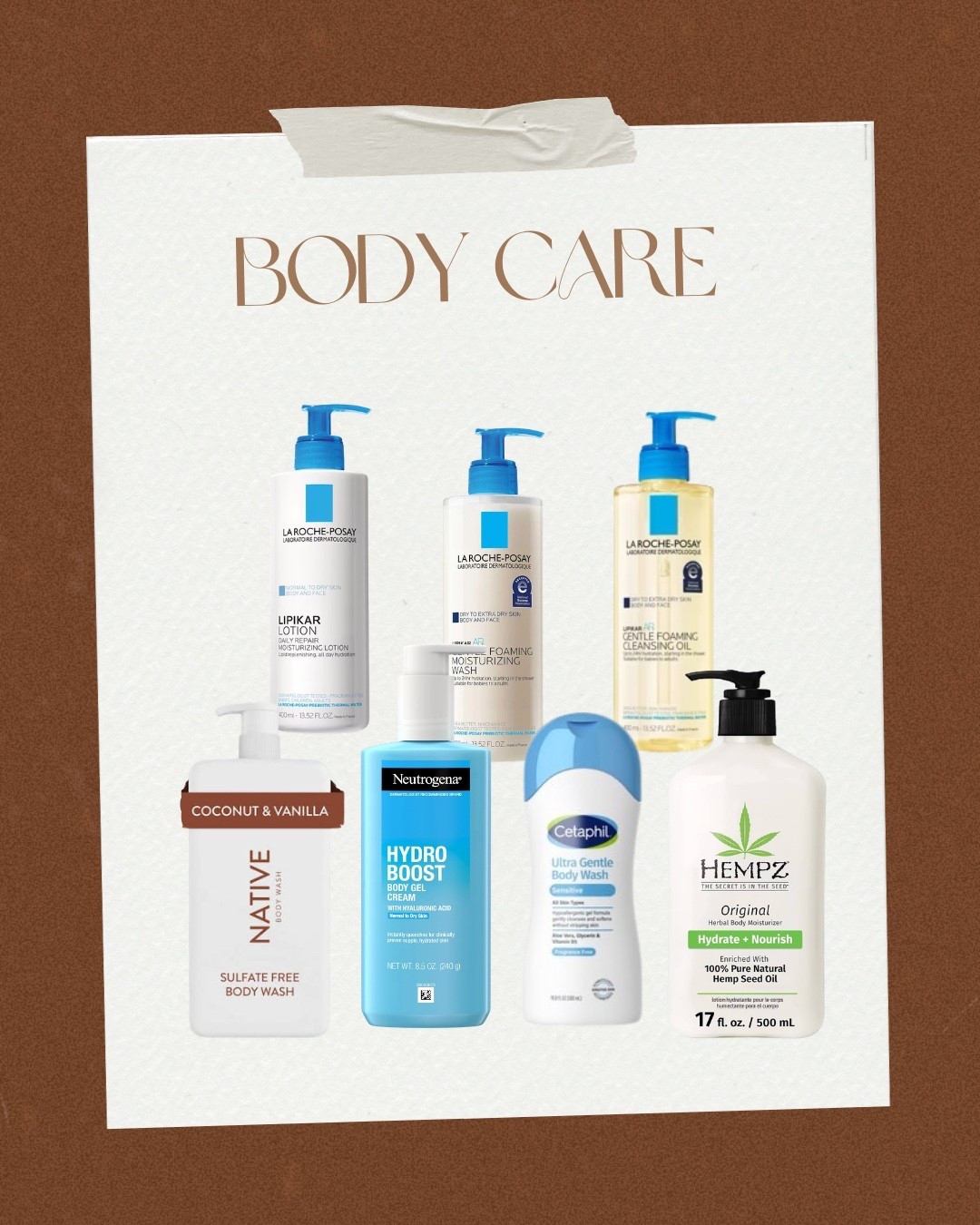 Spray tan aftercare! My favorite Body lotions and washes that help extend the life of your spray tan. 