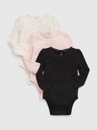 Baby Lace Bodysuit (3-Pack) | Gap (US)