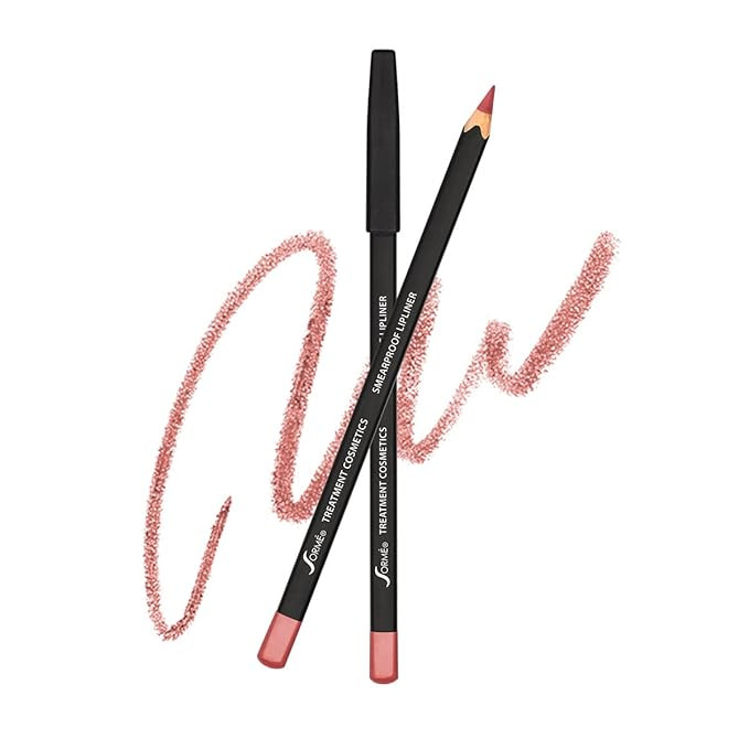 Sorme Waterproof Lip Liner - Non-splintering Smearproof Lip Liner - Revitalizing with Lecithin, V... | Amazon (US)