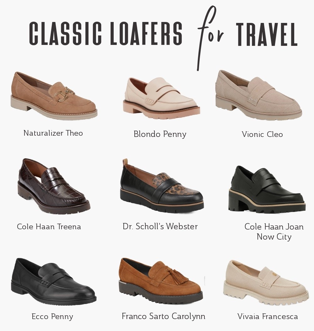Say goodbye to sore feet and hello to effortless style. These travel-friendly loafers are lightweight, breathable, and perfect for exploring new cities, without compromising on comfort or style. Whether you're jet-setting abroad or strolling through a weekend getaway, these are the shoes you'll want in your carry-on. Perfect for, airport outfits, city walking, and elevating your capsule wardrobe this fall.

#TravelShoes #BestTravelLoafers #ComfortableLoafers #LoafersForTravel #StylishTravelShoes #WalkingLoafers #JetSetStyle #ChicAndComfy

#LTKShoeCrush #LTKTravel