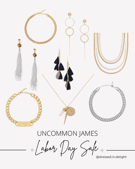 It’s no secret that Uncommon James is my go-to jewelry! I love that the pieces are delicate with an edge. ⚡️ I own all of these pieces and they are currently on MAJOR SALE all under $25! So many other amazing pieces right now too for their Labor Day Sale!

Dressed in Delight 

#LTKsalealert #LTKunder50