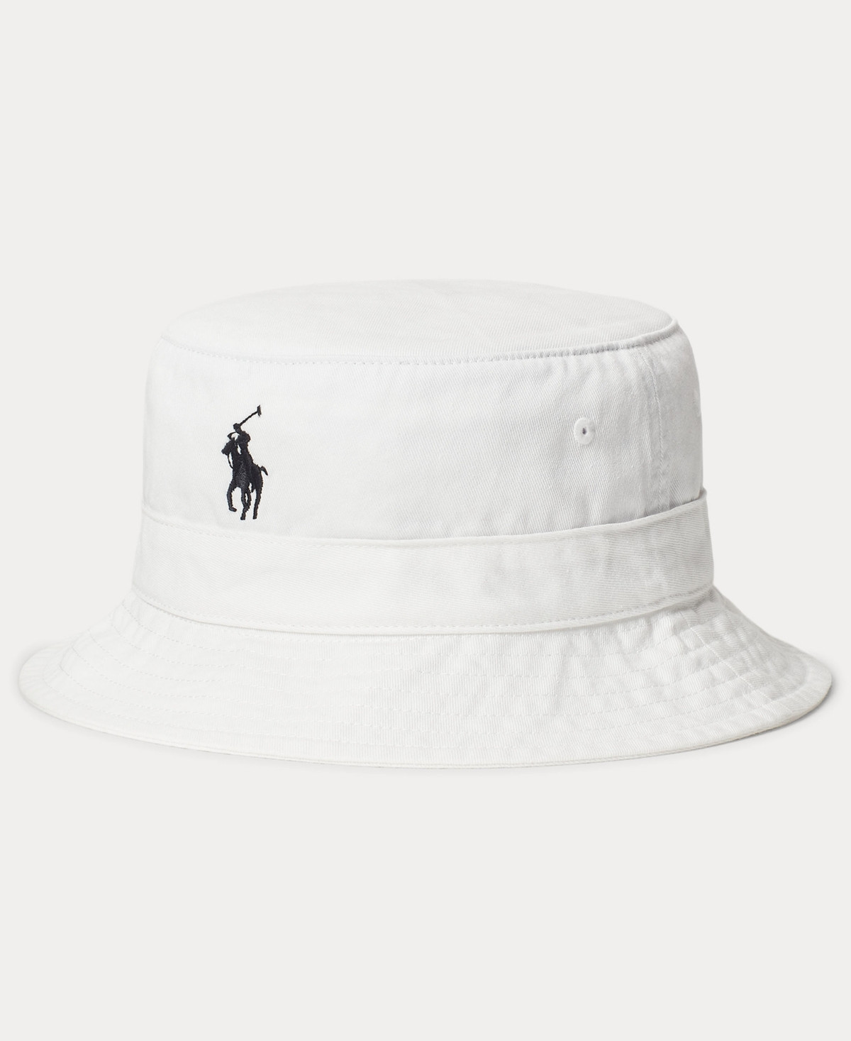Polo Ralph Lauren Women's Cotton Twill Bucket Hat - White | Macy's