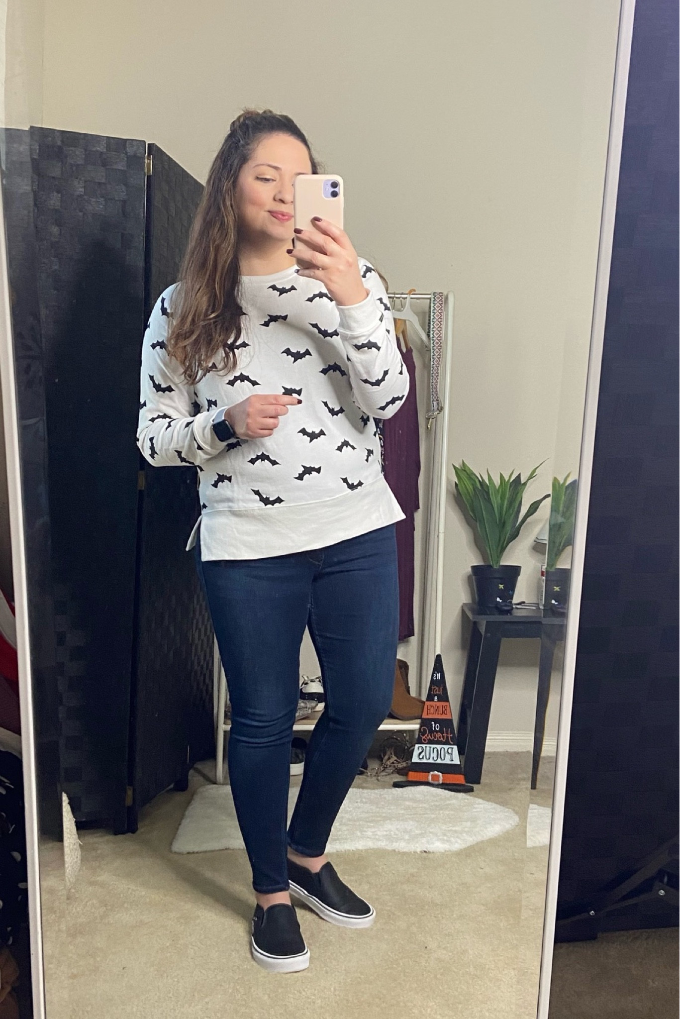 Another way to style the high rise jean jegging from Abercrombie size 29s 



#LTKHalloween #LTKsalealert #LTKstyletip