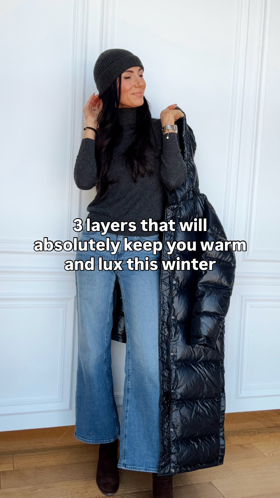 From affordable cashmere to the most fabulous puffy coat- these layers will keep you nice and toasty all winter. This coat is 700 fill and it really worked when I wore it to work an outdoor market in 5 degree weather! 🥶 Right at $200 with all the features- this coat from @onequince is a winner. Linking the look in LTK. #quincepartner