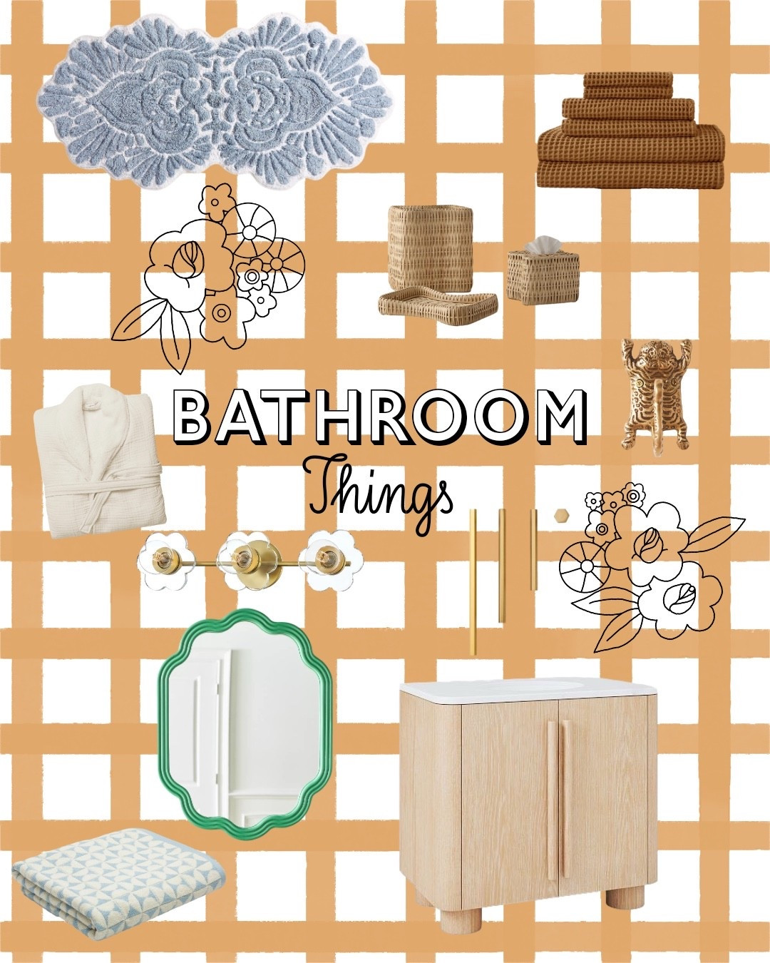 Bathroom things on sale for Labor Day! 

#LTKSaleAlert #LTKHome