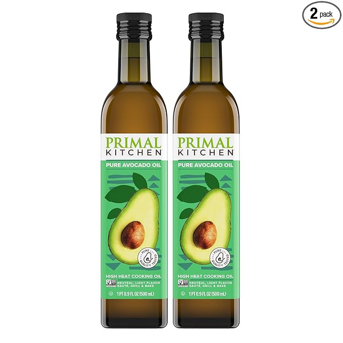 Primal Kitchen Avocado Oil, Whole30 Approved, Certified Paleo, and Keto Certified, 16.9 Fluid Oun... | Amazon (US)