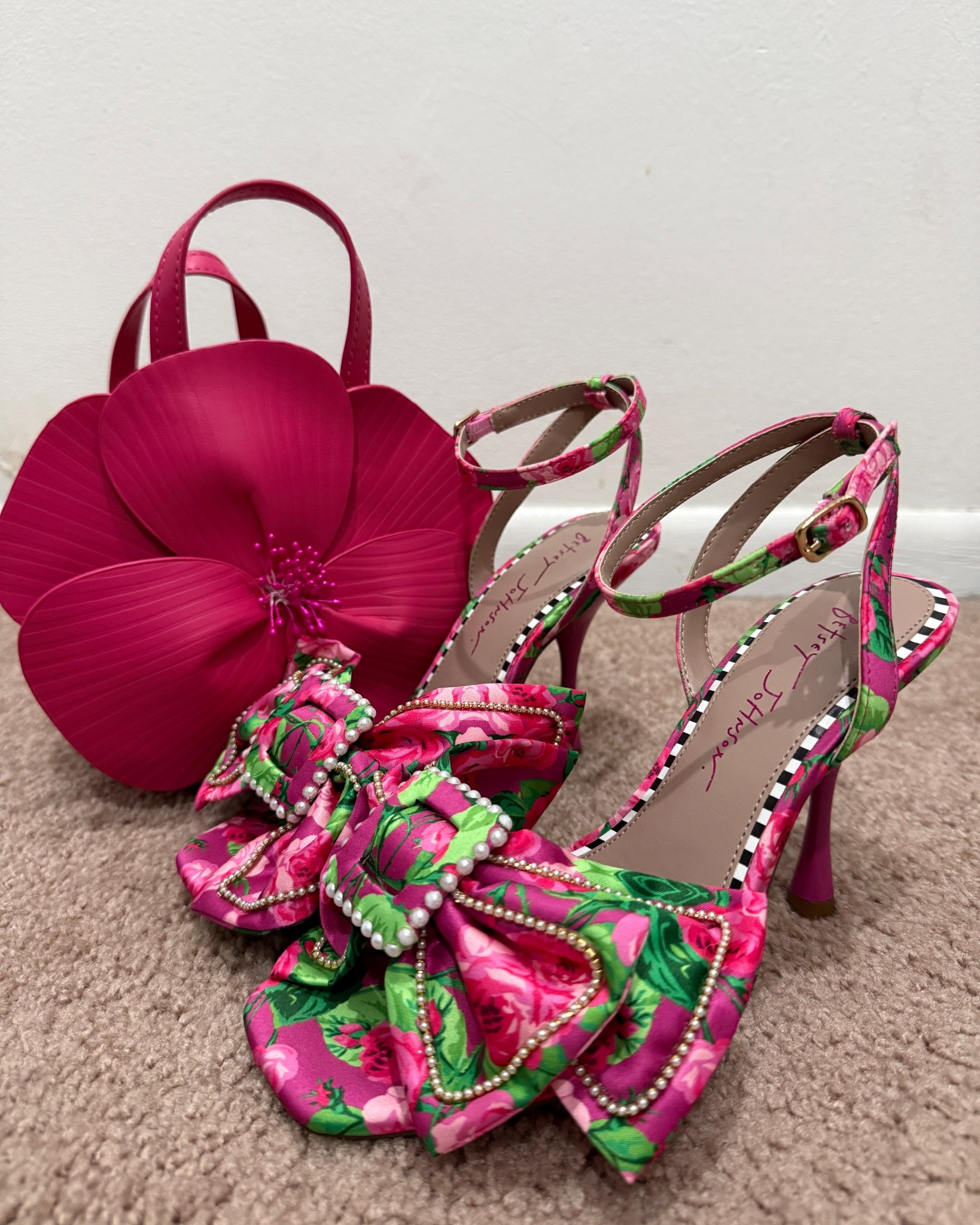 Betsy Johnson spring floral print heels on sale! 

#LTKSaleAlert #LTKootd #LTKSeasonal