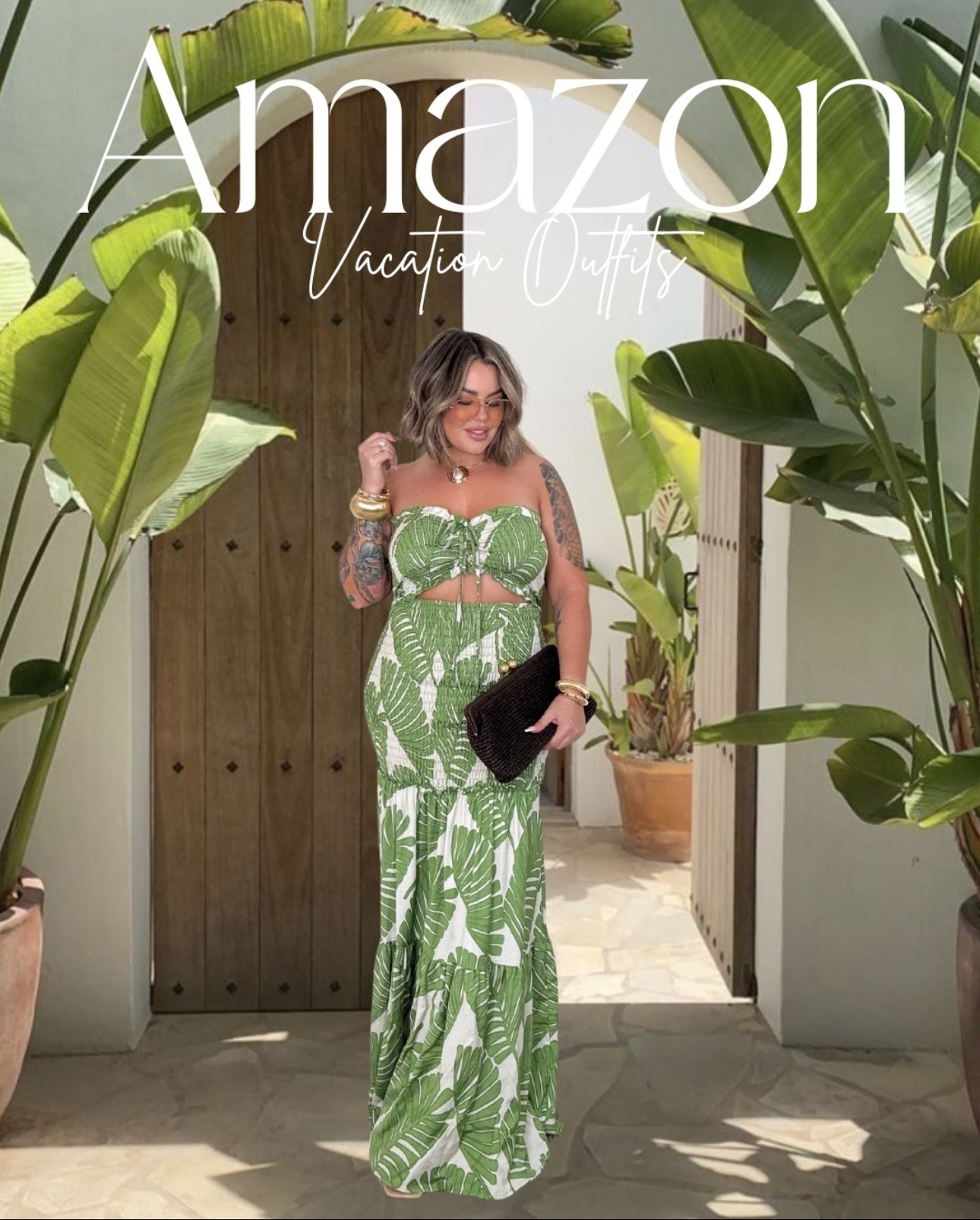 Size L 
This dress is sooo good ! Hugs the curves perfectly. Wearing it with my cakes. 

#vacation #dress #midsize 

#LTKMidsize #LTKTravel #LTKspring