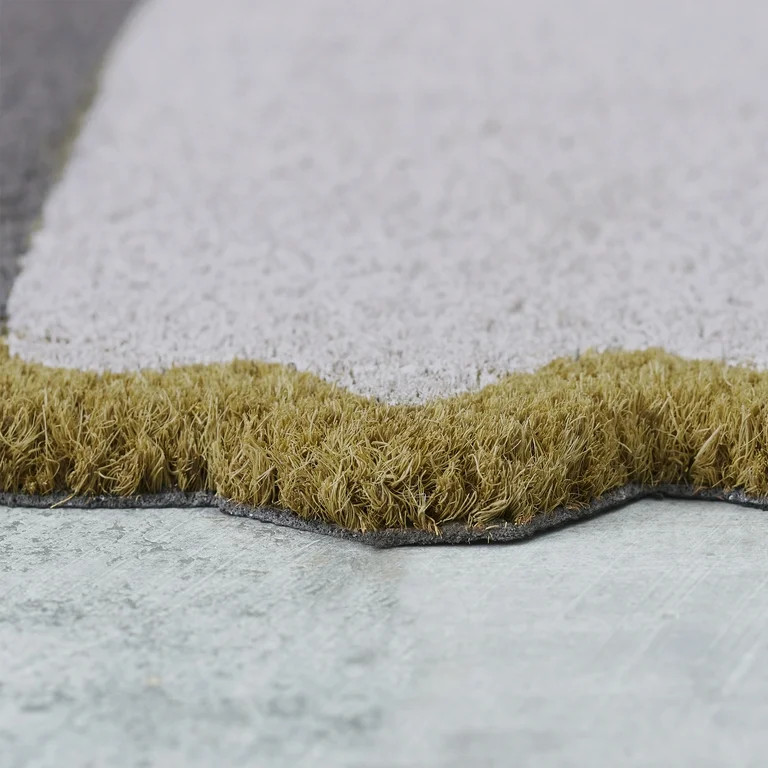 My Texas House Grey/White Ghosts Halloween Outdoor Coir Doormat, 18" x 30" - Walmart.com | Walmart (US)