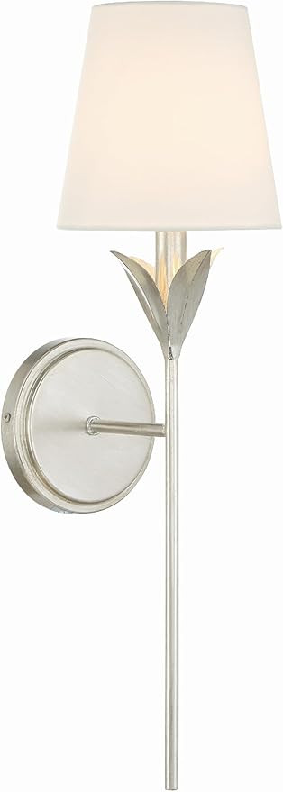 Broche 1 Light Antique Silver Sconce | Amazon (US)