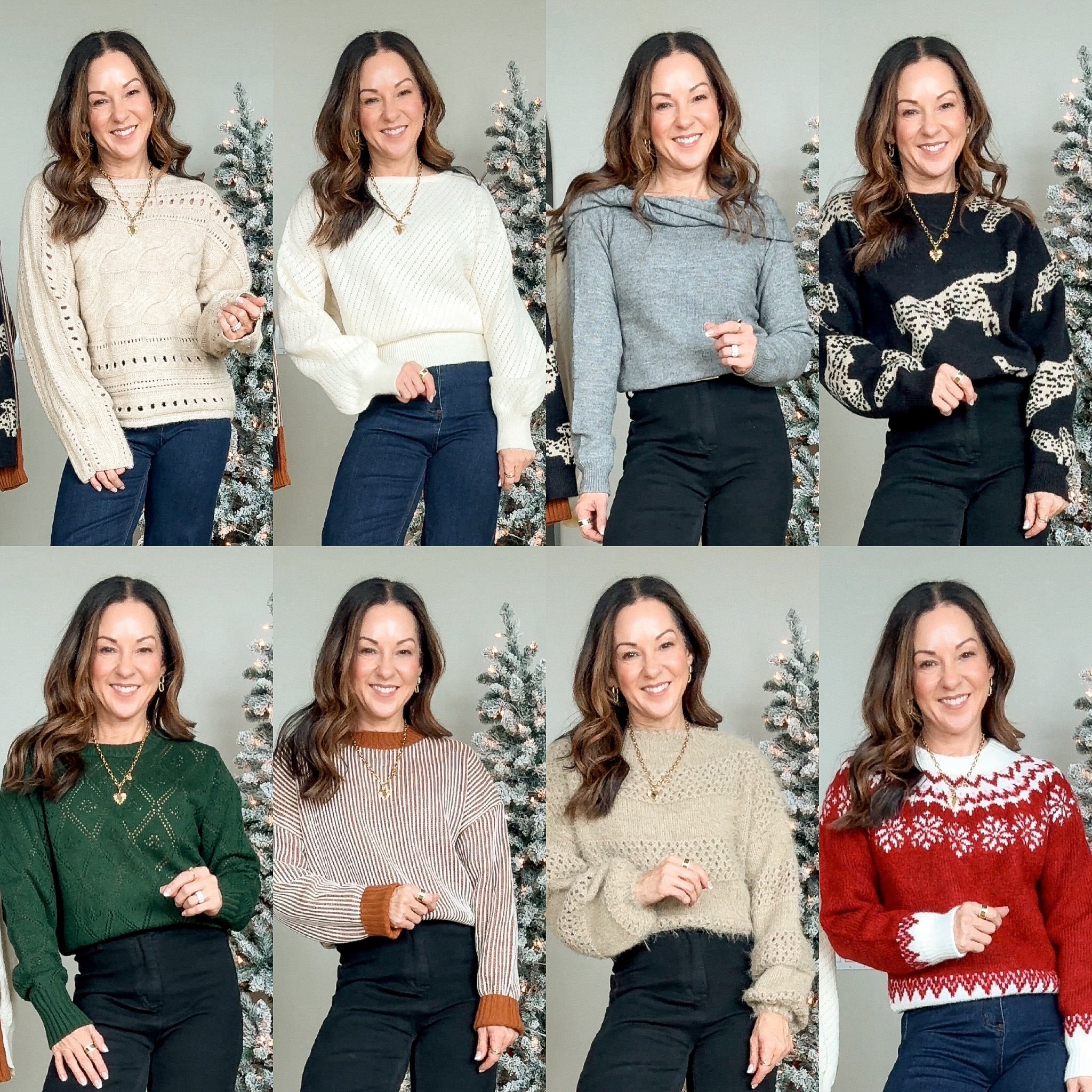 New sweater arrivals from Cupshe!

code HOLLY
15%  off on orders $70+
20% off on orders $135+
For reference: I’m 5’1” 109lbs
Size small in all sweaters 
Jeans XS

#LTKFindsUnder50 #LTKOver40 #LTKSaleAlert