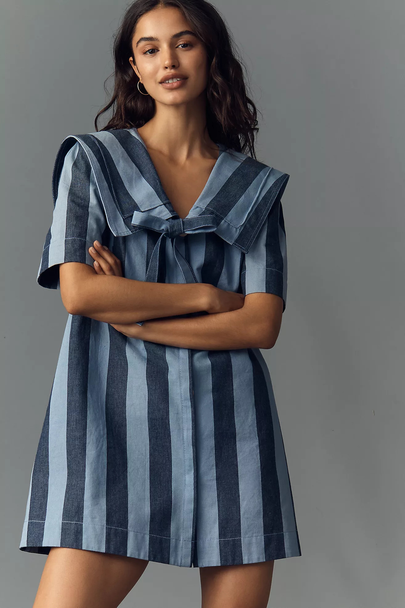 Damson Madder Goldie Mini Dress | Anthropologie (US)