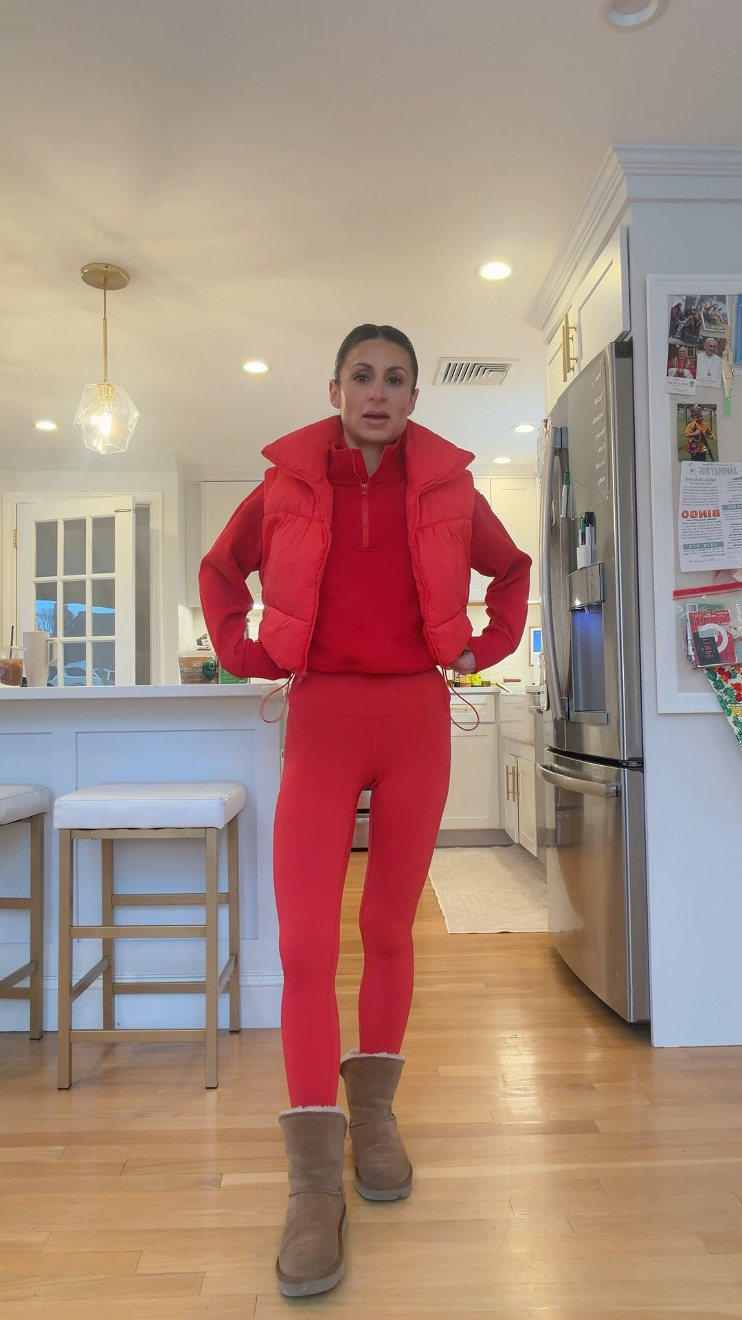 Red but make it cozy ❤️‍🔥
This monochrome red set is giving effortless winter chic — comfy enough for everyday, but still put-together. I layered it with a puffer vest and finished the look with cozy boots for the ultimate cold-weather outfit. ❤️

#LTKStyle #LTKWinter #LTKCozy #LTKActivewear #LTKOutfit #LTKFinds #MonochromeOutfit #RedOutfit #WinterOOTD #CasualChic #EverydayStyle #AthleisureWear #CozyStyle #PufferVest #LeggingsOutfit #WinterFashion #MomStyle #ComfortableStyle #NeutralStyle #ColdWeatherOutfits

#LTKFindsUnder100 #LTKmomlife #LTKootd