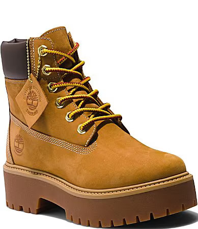 Timberland Women's Stone Street Premium 6 Waterproof Platform Boots - 7.5 | Dillard's