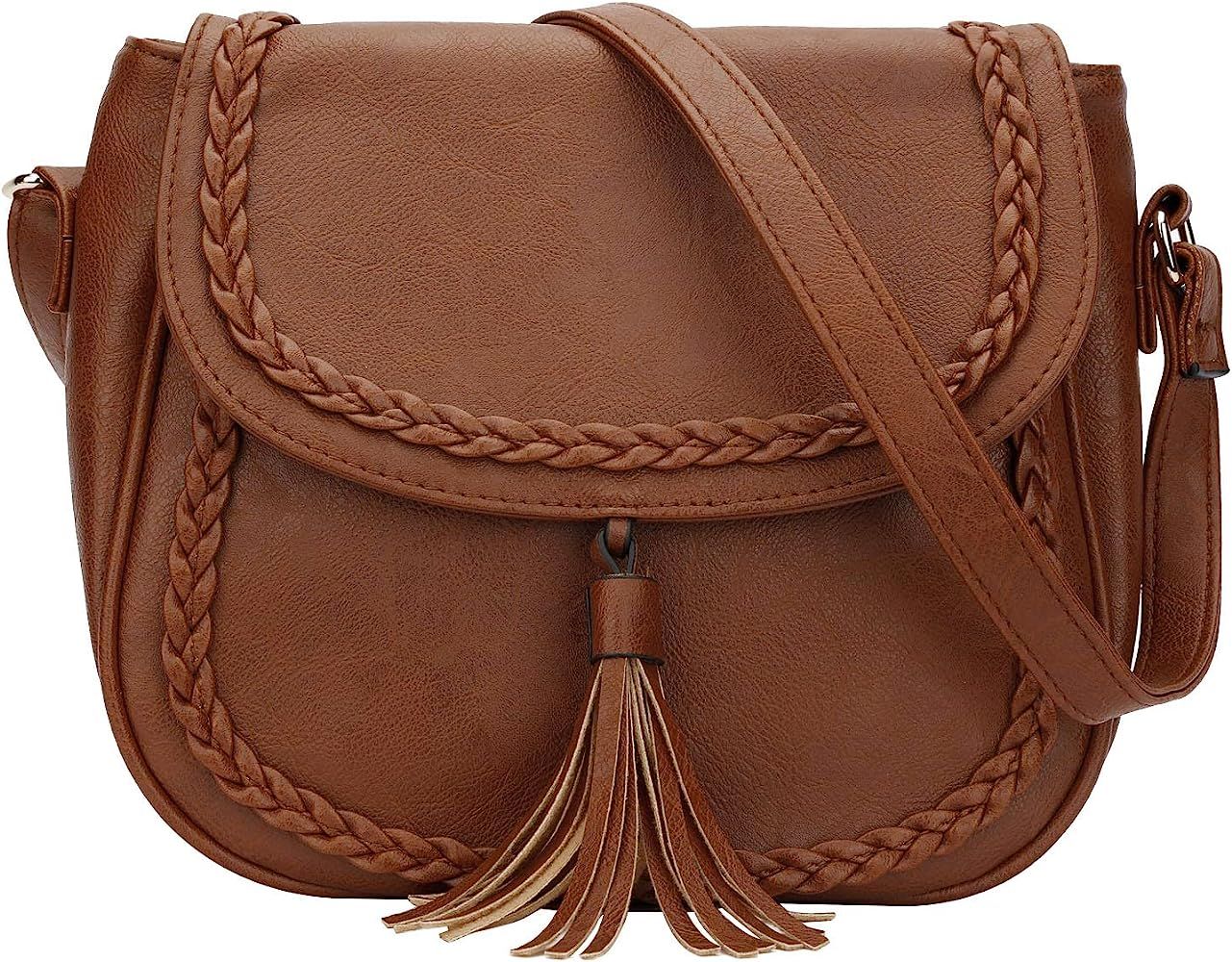 KKXIU Crossbody Bags for Women Hollow Purses with Adjustable Strap | Amazon (US)