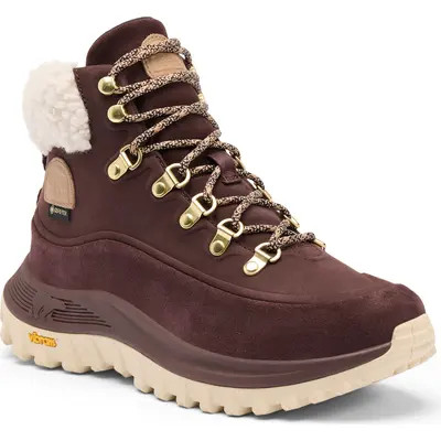 SOREL Callsign Conquest GORE-TEX Waterproof Leather Boot in Red Lodge/red Lodge at Nordstrom, Size 6.5 | Nordstrom