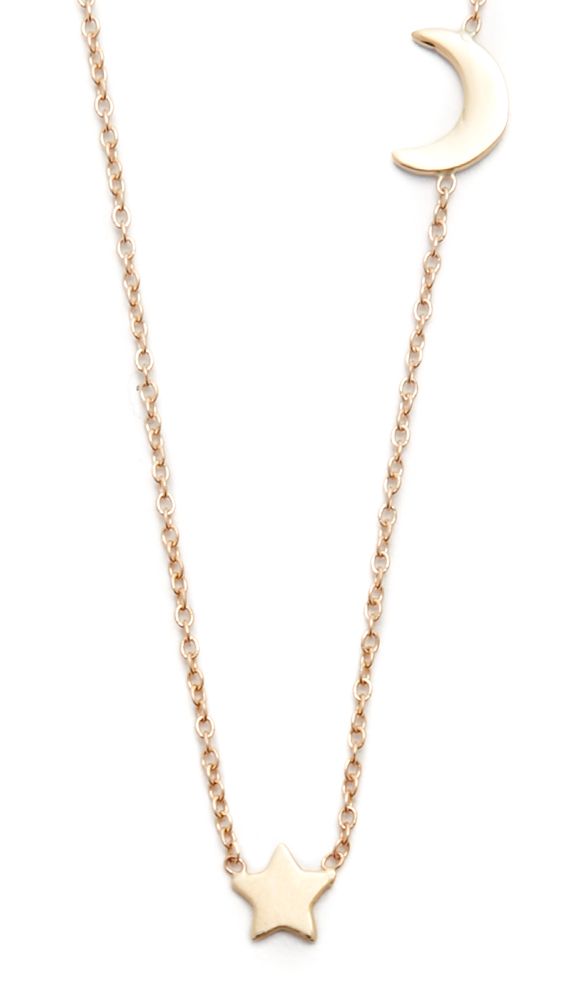 14k Gold Starry Night Necklace | Shopbop