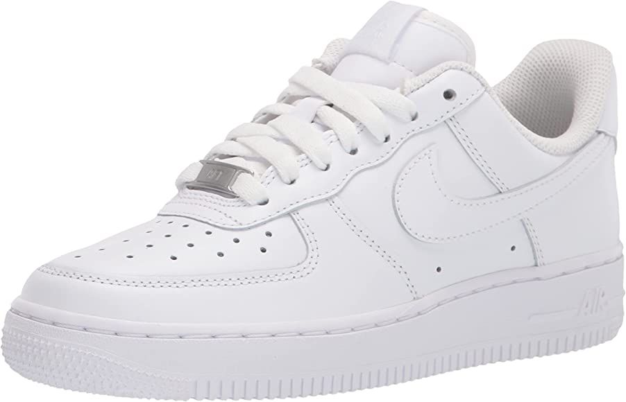Nike Womens WMNS Air Force 1 Low '07 DD8959 100 White on White - Size | Amazon (US)