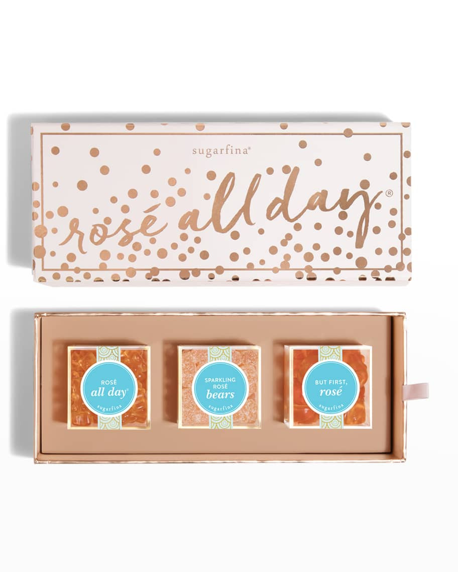 Sugarfina Rose All Day 3-Piece Candy Bento Box | Neiman Marcus