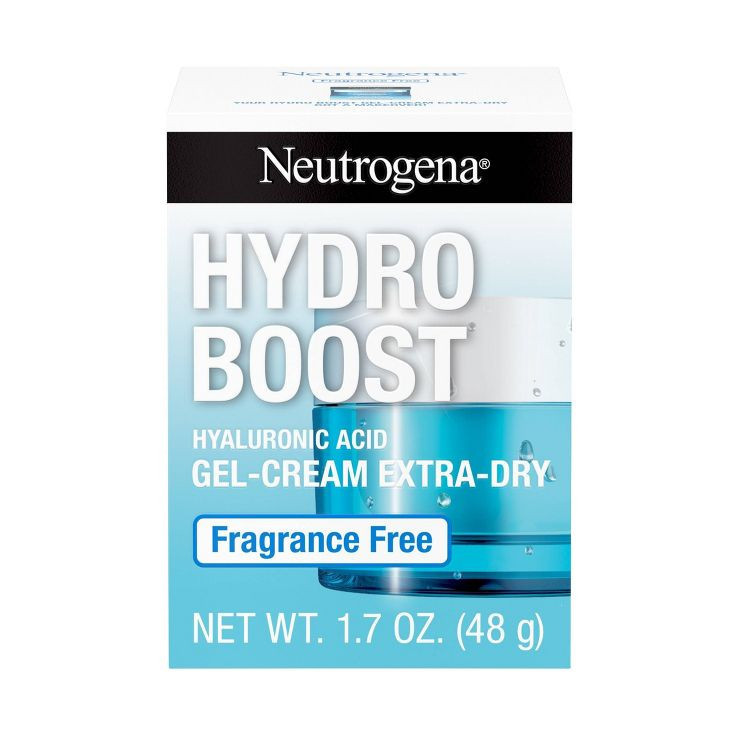 Unscented Neutrogena Hydro Boost Water Gel Face Moisturizer with Hyaluronic Acid - 1.7oz | Target